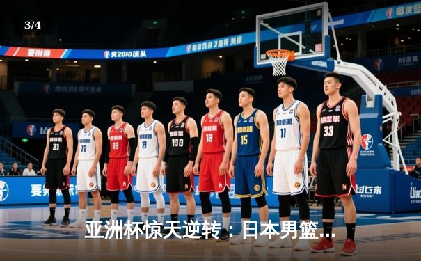 亚洲杯惊天逆转：日本男篮加时绝杀澳大利亚，河村勇辉狂砍35分创纪录 - 3